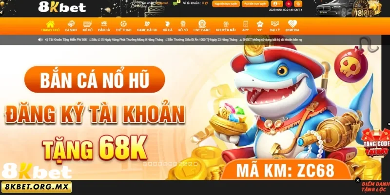 Đăng nhập 8Kbet